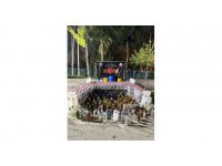 Yılbaşı öncesi Mersin’de bin 215 litre sahte alkol ele geçirildi