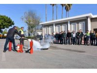 MESKİ personeli yangın tatbikatı eğitimine katıldı