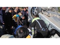 Kursiyer takla attı, eğitmen kaçtı