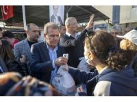 Seçer Mezitli’de esnaf ve vatandaşlarla bir araya geldi