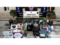 Mersin’de 70 bin kaçak makaron ele geçirildi