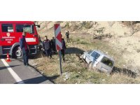 Kahramanmaraş’ta ticari araç şarampole düştü: 5 yaralı