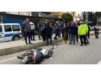 Gazipaşa’da otomobilin motosiklete çarptığı kazada 2 kişi yaralandı