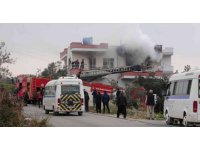 Sobadan kaynaklı yangın çıktı, 2 kadın dumandan etkilendi