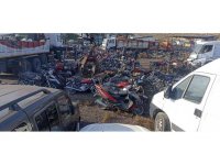 Trafikten men edilen motosikletler silah endüstrisinde kullanılacak