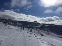 Mersin Anamur’da kar yağışı