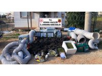 Villada ’iklimlendirme sistemli’ uyuşturucu üretimine 1 gözaltı