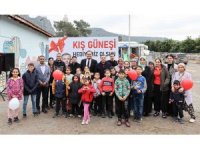 Yüreğir Belediyesi soğuk havalarda çocukları unutmadı