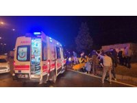 Belen’de iki otomobil çarpıştı: 4 yaralı