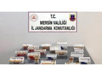 Mersin’de kaçak sigara ve makaron operasyonu