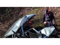 Antalya’da köprü demirine çarpan otomobilde babanın ardından, oğul da hayatını kaybetti