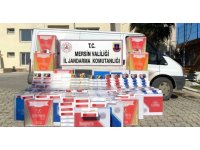 Mersin’de 170 bin adet kaçak sigara ele geçirildi