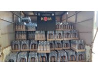 2 bin 544 şişe sahte içki ile 400 kilo gümrük kaçağı tütün ele geçirildi