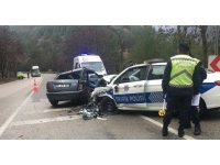 Isparta’da polis aracıyla otomobil çarpıştı: 1 ölü, 2 yaralı