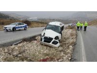 Burdur’da refüje çıkıp takla atan aracın sürücüsü hayatını kaybetti