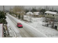 Kış yeni geldi, Mersin’de kar yağışı