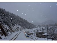 Kızıldağ Yaylası beyaza büründü