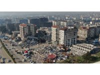 Depremin vurduğu Hatay havadan böyle görüntülendi