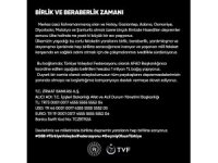 TVF’den 1 milyon TL’lik bağış