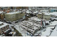 Deprem bölgesi Malatya havadan görüntülendi