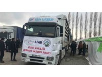 Iğdır’dan deprem bölgesine yardım seferberliği