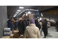 Göztepe’nin yardım tırları yola çıktı