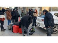 Tekirdağ’da yaralamalı kaza kameraya yansıdı