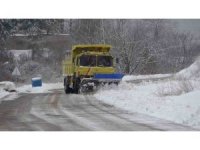 Sinop’u kar vurdu: 466 köyden 199’u ulaşıma kapalı