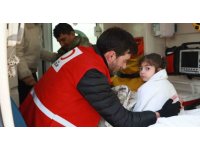 Kızılay, afet bölgesinde yardım çalışmalarını sürdürüyor