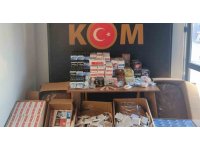 Çanakkale’de kaçak sigara operasyonu