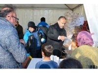 Başkan Aktaş deprem bölgesinde