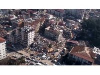 Hatay’daki son durum helikopterden görüntülendi