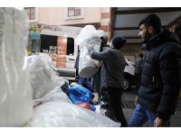 Esenler depremzedeler için dayanışma örneği gösterdi