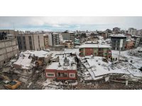 Elbistan’da acı manzara havadan görüntülendi