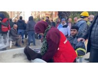 Afet bölgesinden yürek ısıtan görüntüler