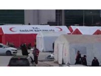 Sağlık Bakanı Koca: "10 ilimizde 77 sahra hastanesi kurduk”