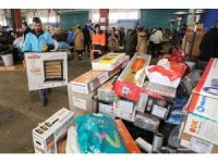 Nilüfer’de deprem bölgesine yardım için koştular