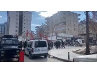 Enkaz alanında panik