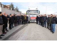 Erzincan TSO yardım tırı yola çıktı