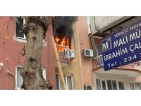 Manisa’da ev alev alev yandı: 4 yaralı