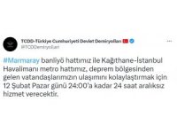 Marmaray ve İstanbul Havalimanı metro hattı 24 saat aralıksız hizmet verecek