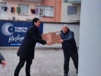AK Parti Denizli, depremzedeler için seferber oldu
