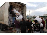 Aydın’dan 138 yardım tırı afet bölgelerine gönderildi