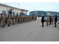 91 komando deprem afet bölgesine uğurlandı