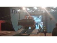 MSB: “TCG Sancaktar ve TCG Bayraktar gemileri iş makinelerini İskenderun Limanı’na ulaştırdı”