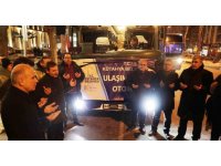 Kütahya Belediyesi’nin ulaşım destek otobüsü yola çıktı