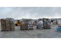 ASFAT ekipleri Hava Kuvvetlerine ait uçaklarla bölgeye insani yardım malzemeleri taşıyor