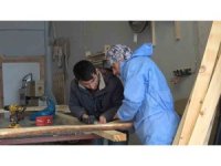 Gümüşhane’de üretilen ahşap prefabrik evler deprem bölgesine gönderilecek