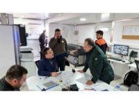 Başkan Yalçın deprem bölgesinde