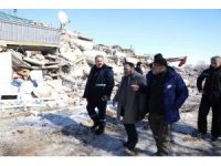 Başkan Palancıoğlu ve teknik ekibi Afşin’de incelemelerde bulundu